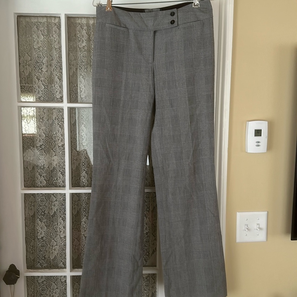 H&M glen plaid pants. Size 8